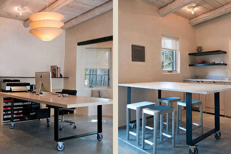 09RM Tesuque Casita steel desks 1