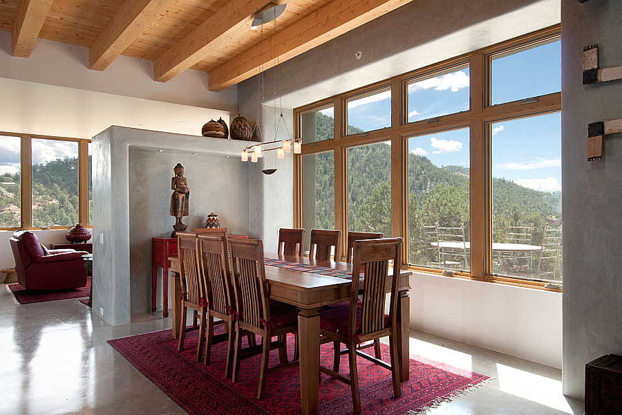 Net-Zero House dining room