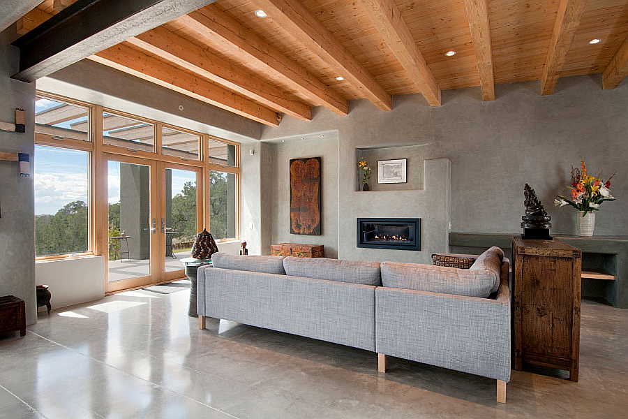 01RM Net-Zero House living room 1