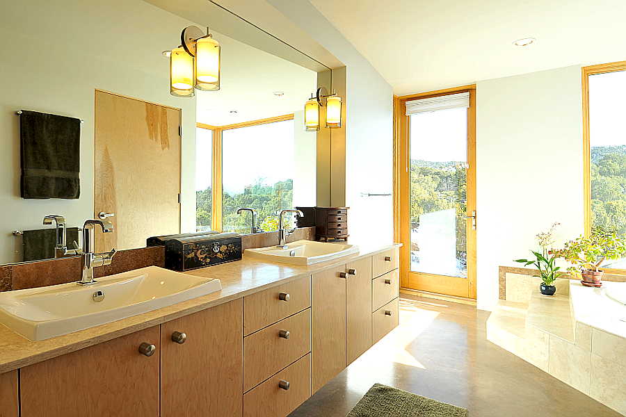 12RM Stone and Steel House master bath 1