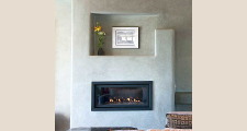 17RM Net-Zero House fireplace 1