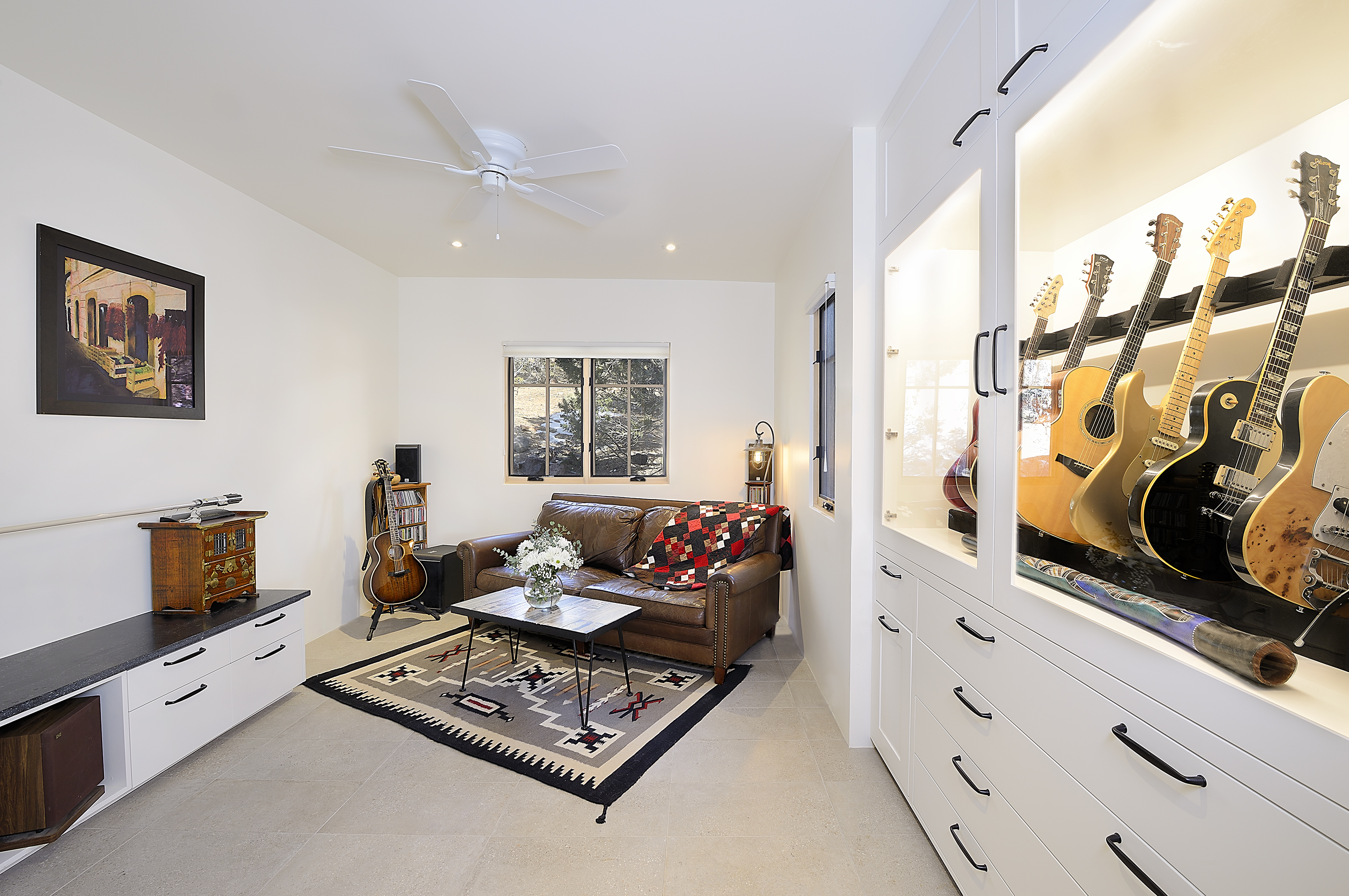 Music Room - Custom Humidified Guitar Case