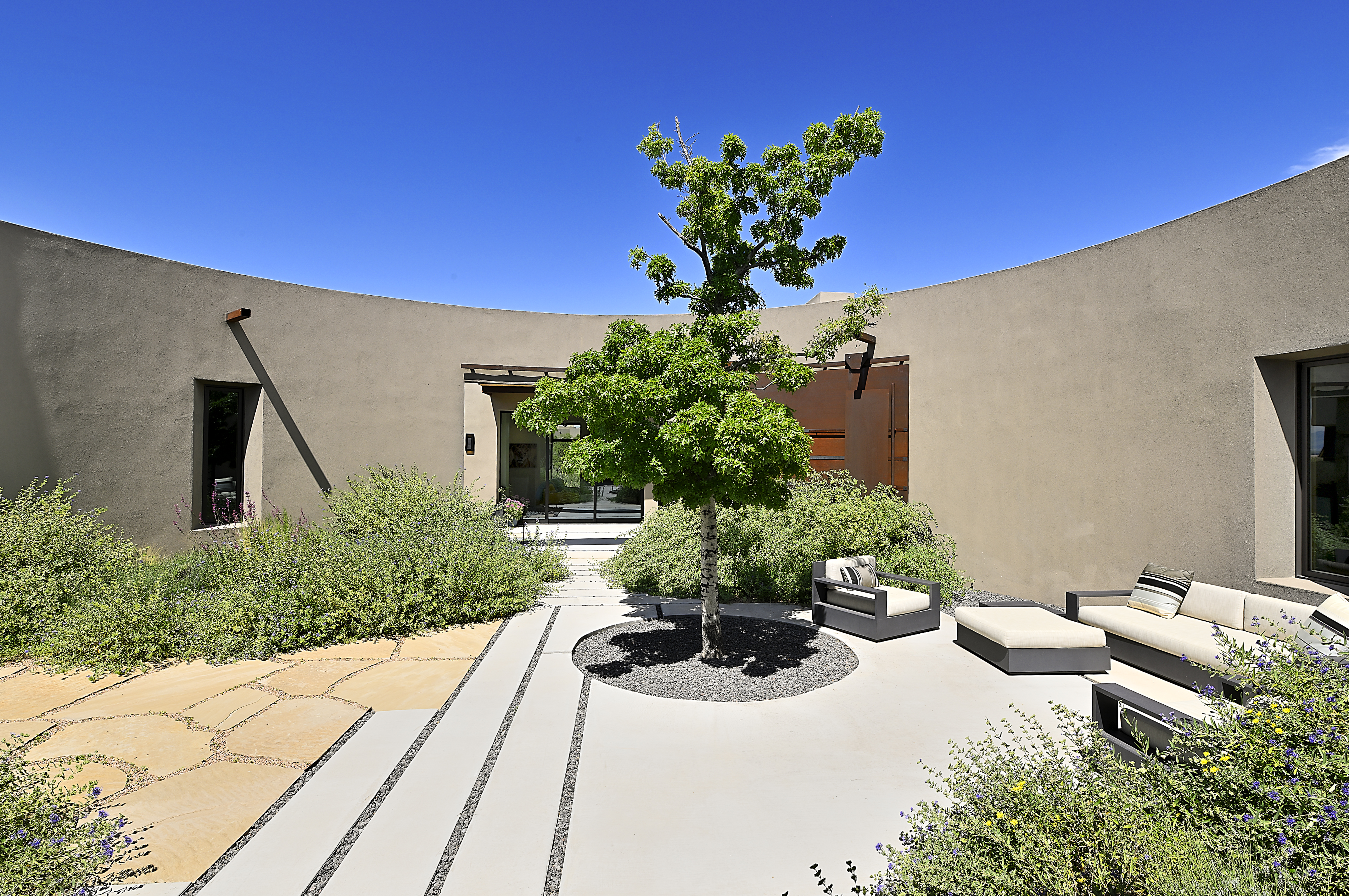 Mature plantings